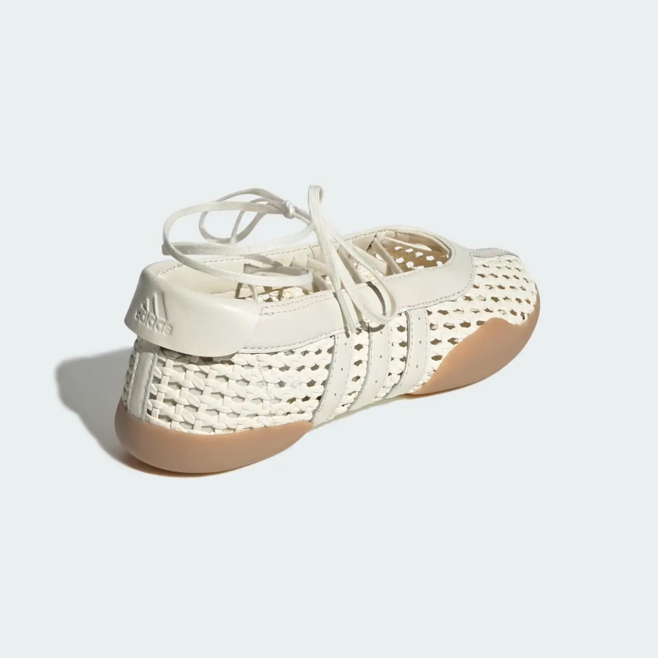 Giày Adidas Taekwondo Mei Ballet 'Cream White' KI3582 — ảnh 4