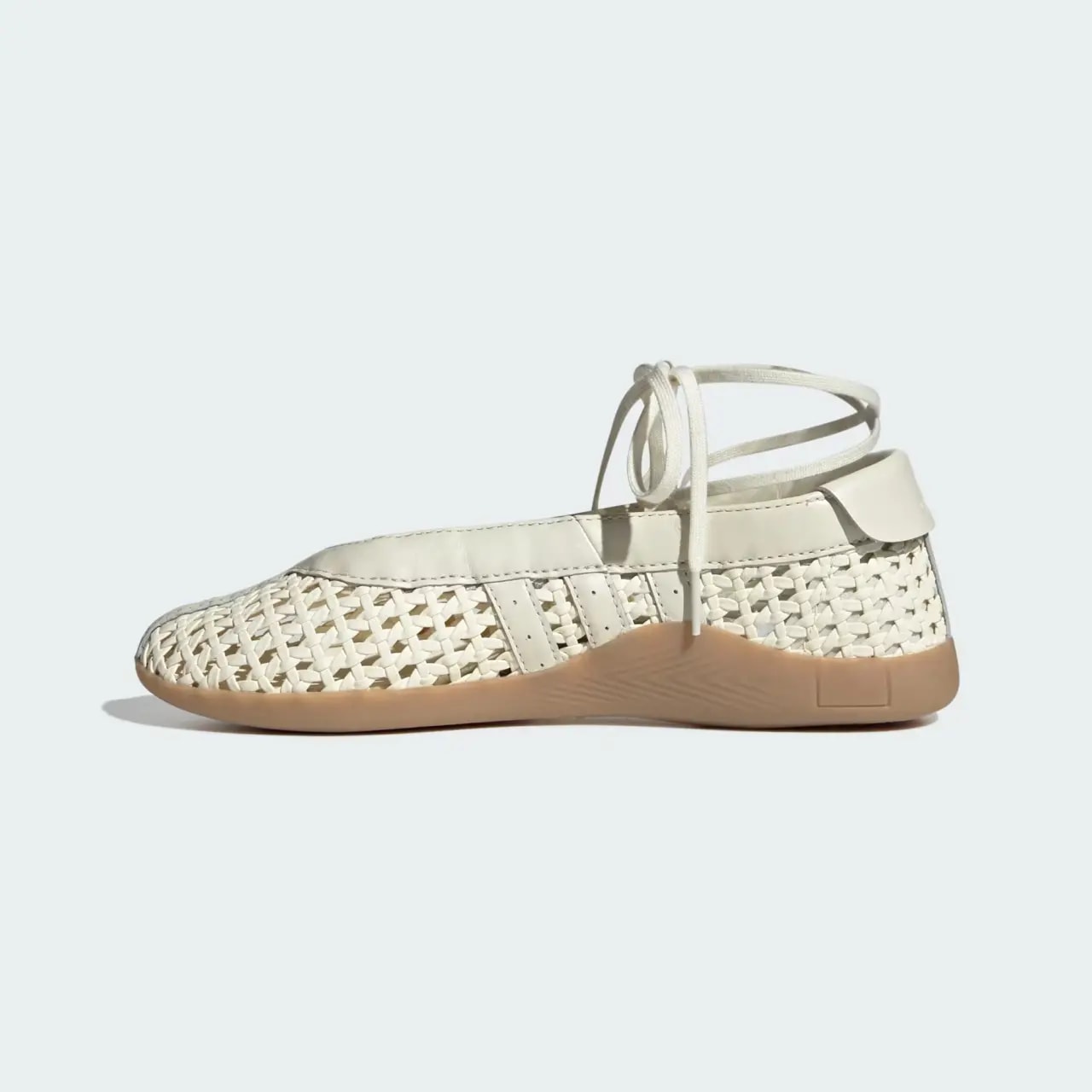 Giày Adidas Taekwondo Mei Ballet 'Cream White' KI3582 — ảnh 5