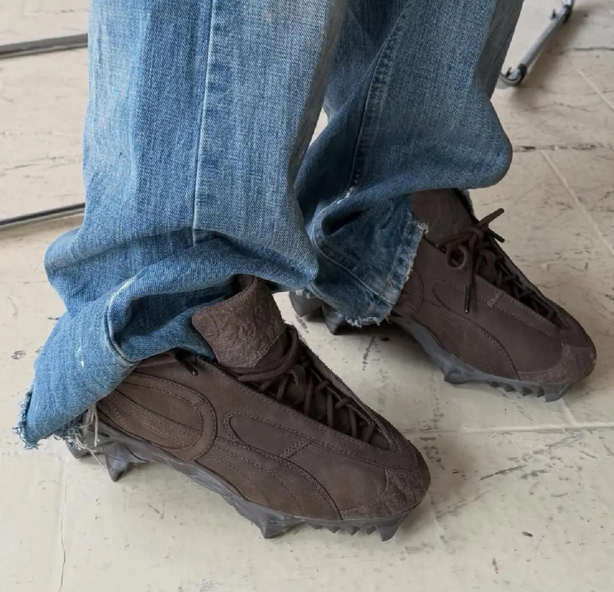 Giày Puma Beisser x No Faith Studios 'Chocolate' 405984-01 — ảnh 3