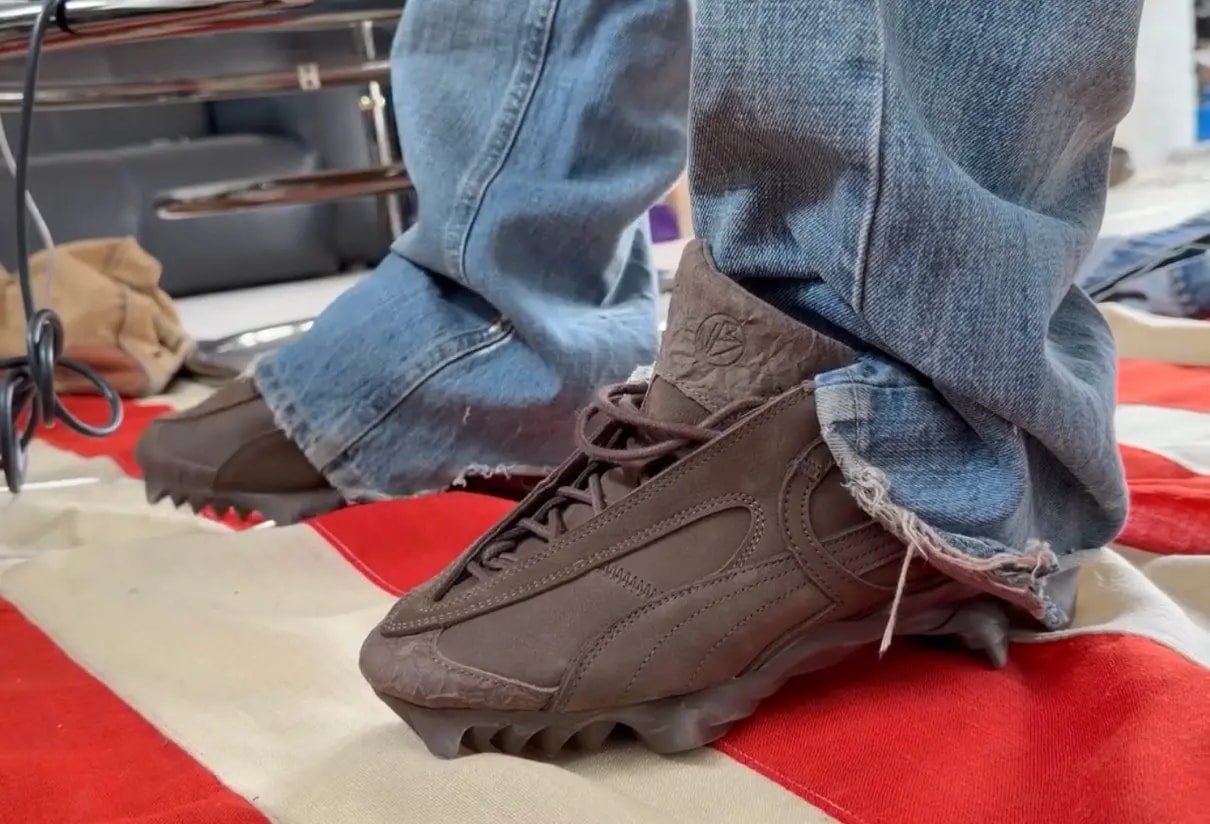 Giày Puma Beisser x No Faith Studios 'Chocolate' 405984-01 — ảnh 2