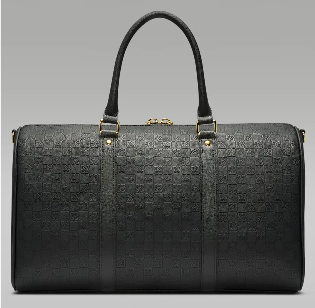 Túi Nike Jordan Monogram Duffel Bag 'Black' HV2856-011 — ảnh 3