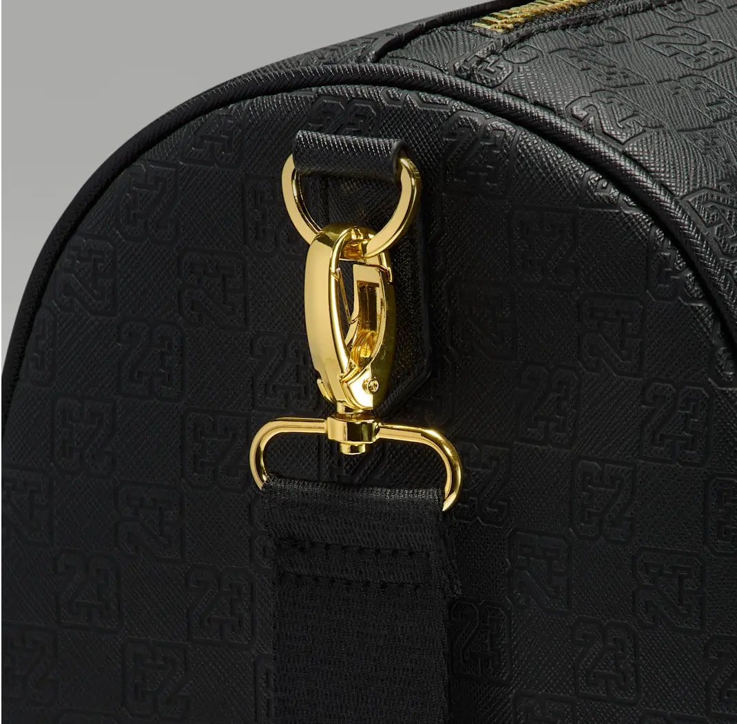 Túi Nike Jordan Monogram Duffel Bag 'Black' HV2856-011 — ảnh 4