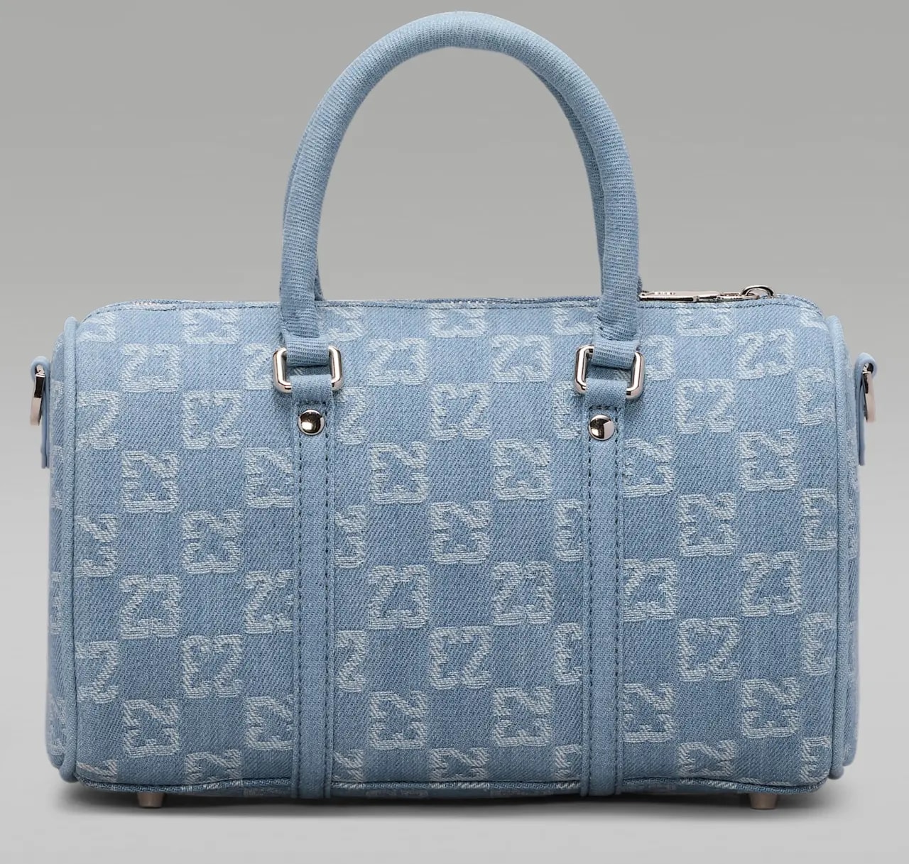 Túi Nike Air Jordan Monogram Duffle Bag 'Light Blue' IZ8440-412 — ảnh 3