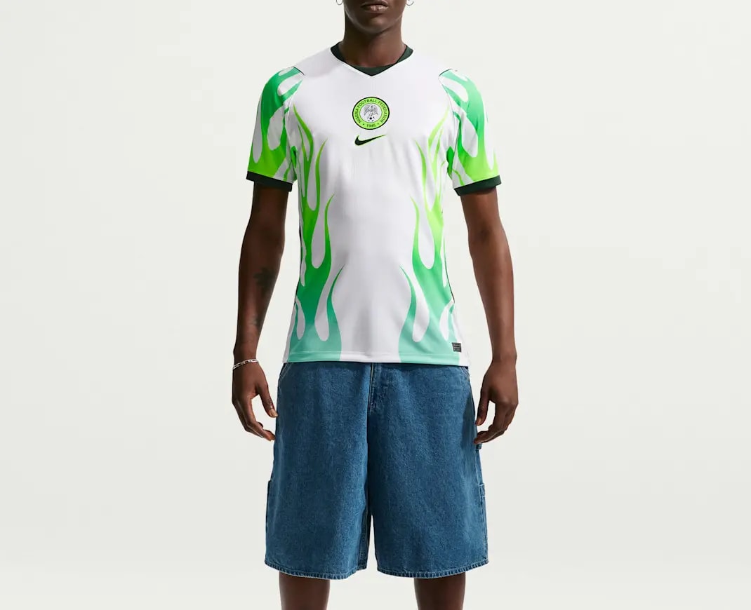 Áo Nike Nigeria 2026 Stadium Away Replica 'White' IB5376-100 — ảnh 4