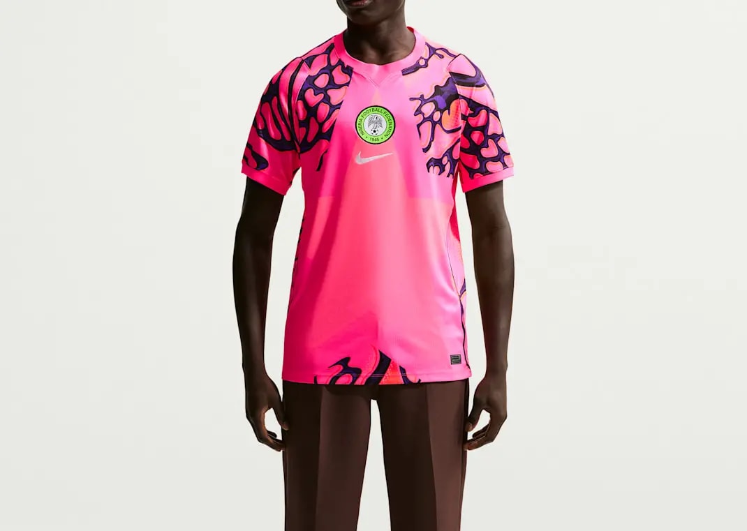 Áo Nike Nigeria 2026 Goalkeeper Replica 'Hyper Pink' IB5313-645 — ảnh 4
