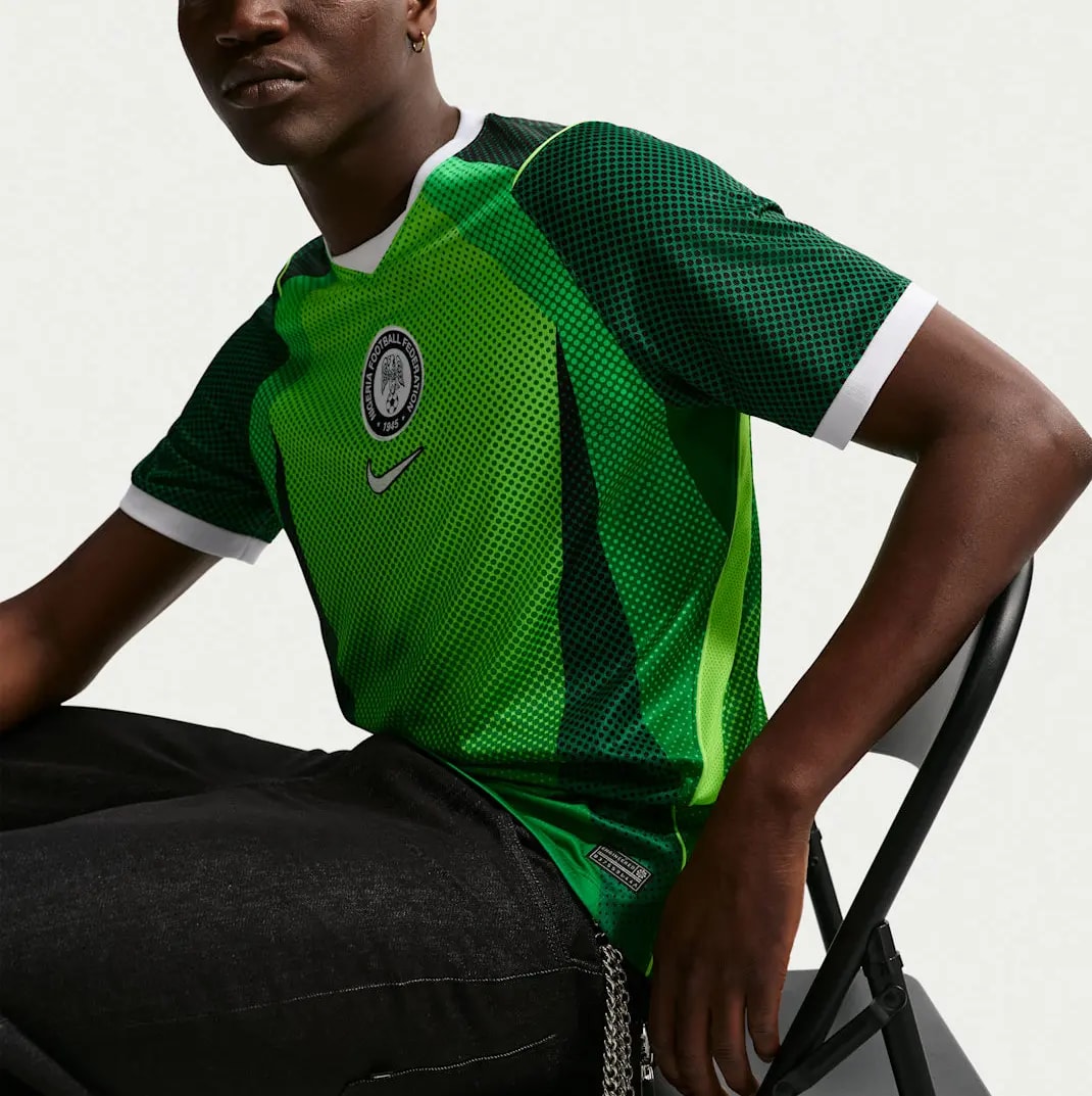 Áo Nike Nigeria 2026 Stadium Home 'Pine Green' IB5308-302 — ảnh 3