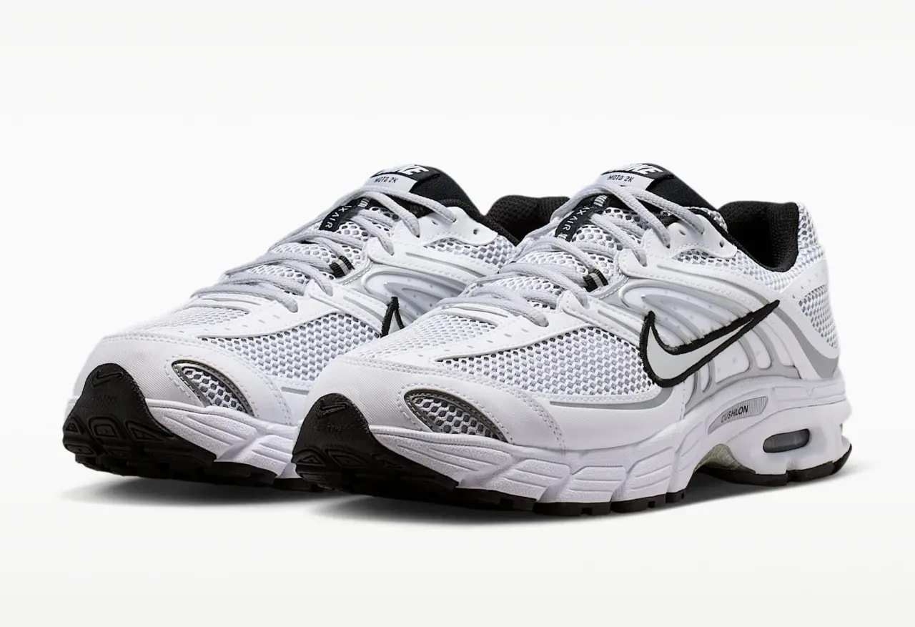 Giày Nike Air Max Moto 2K 'White Black Wolf Grey' IR1476-100 — ảnh 4