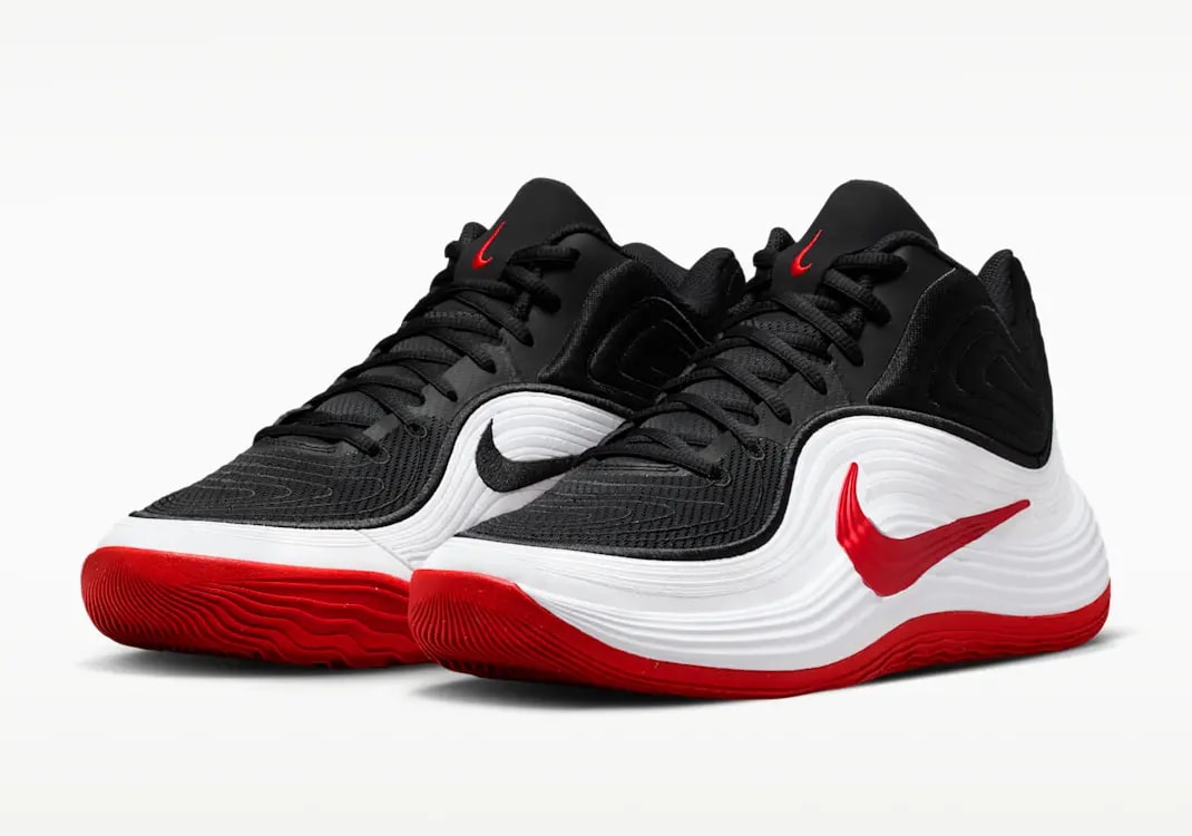 Giày Nike Precision 8 Mid 'Black White' IH1105-003 — ảnh 4