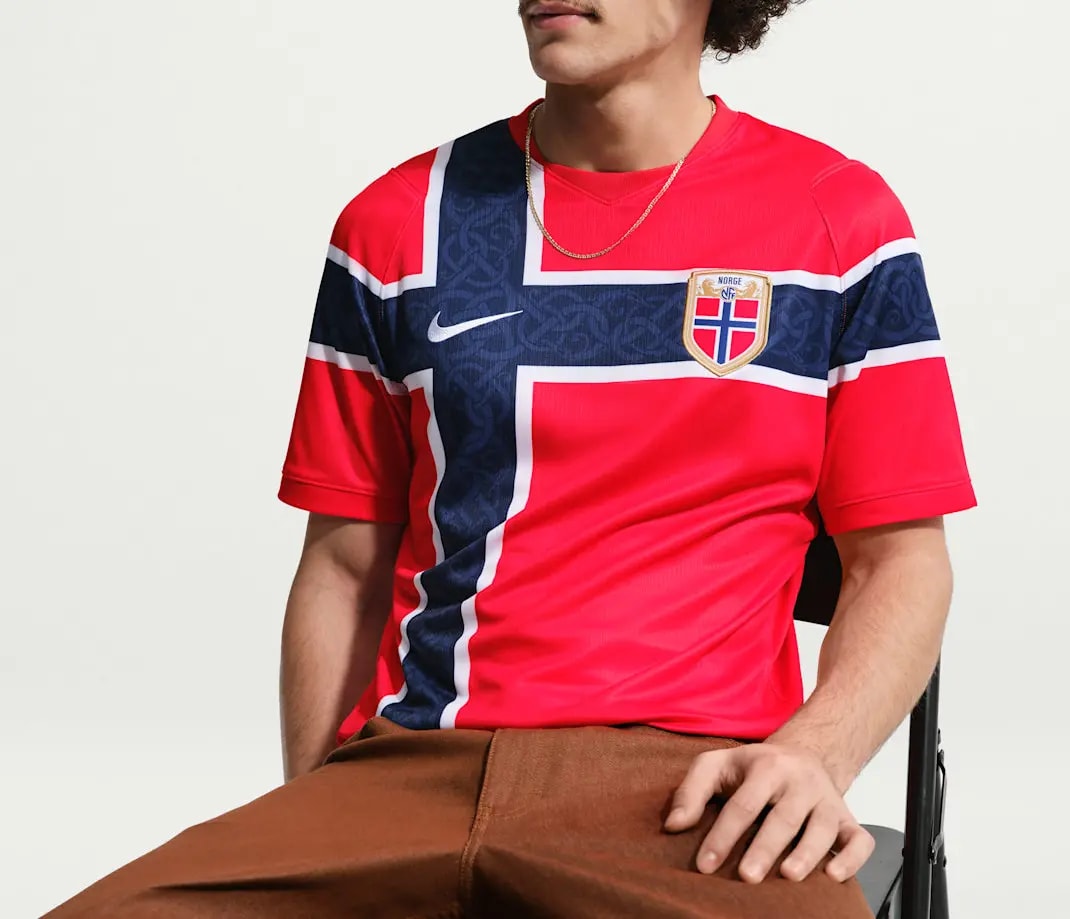Áo Nike Norway 2026/27 Replica Jersey 'Red White' IB5316-673 — ảnh 3