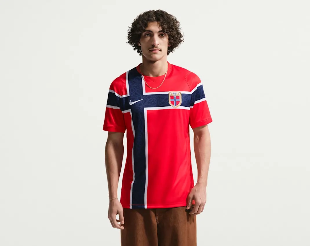 Áo Nike Norway 2026/27 Replica Jersey 'Red White' IB5316-673 — ảnh 4