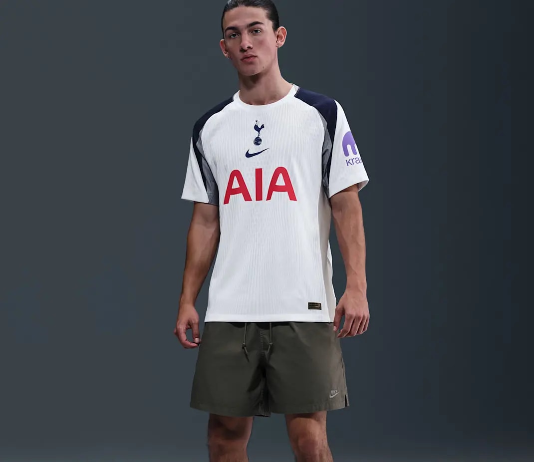 Áo Nike Tottenham Hotspur 2025/26 Match Home HJ4550-101 — ảnh 4