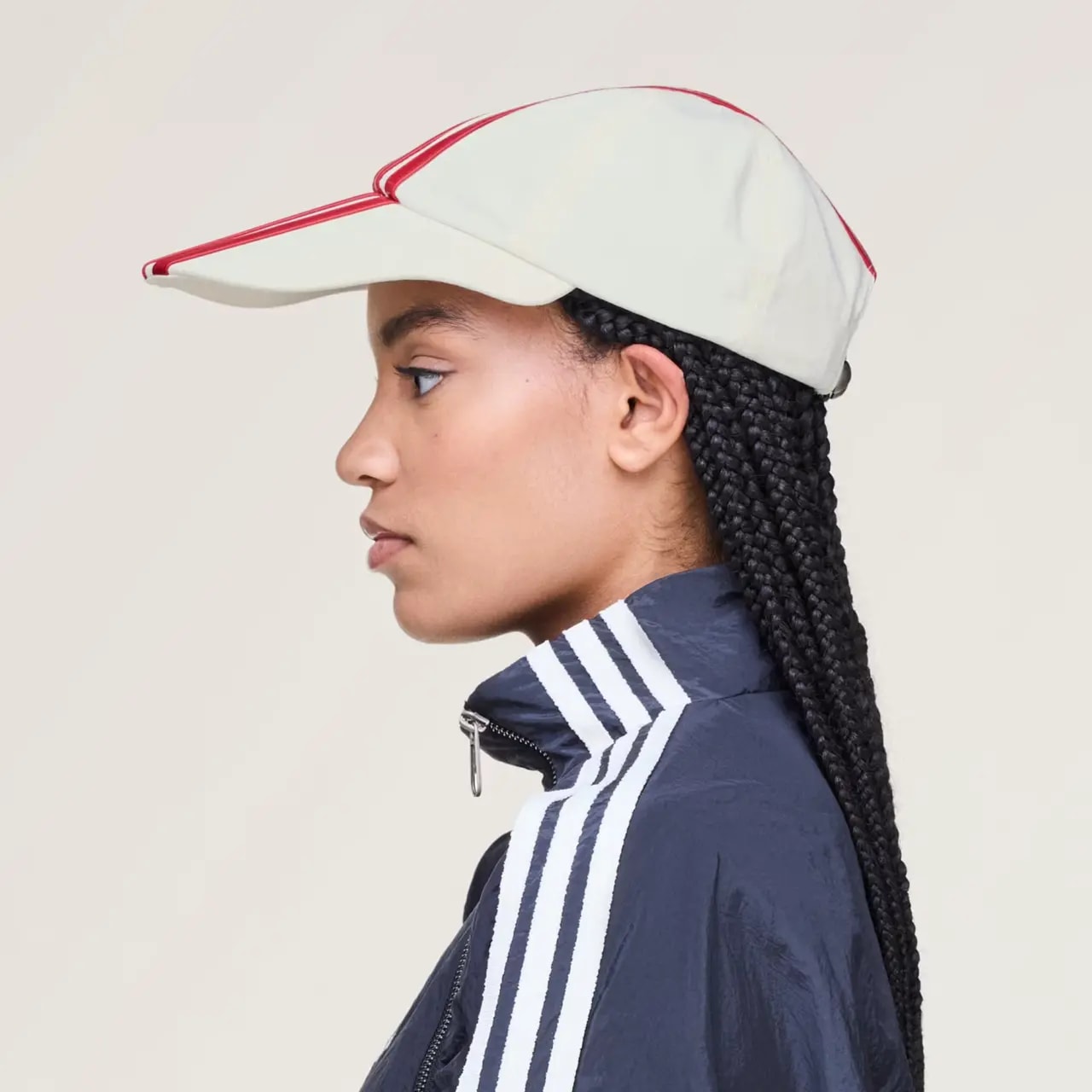 Mũ Adidas Originals And Thug Club 'White Red' KC2236 — ảnh 4