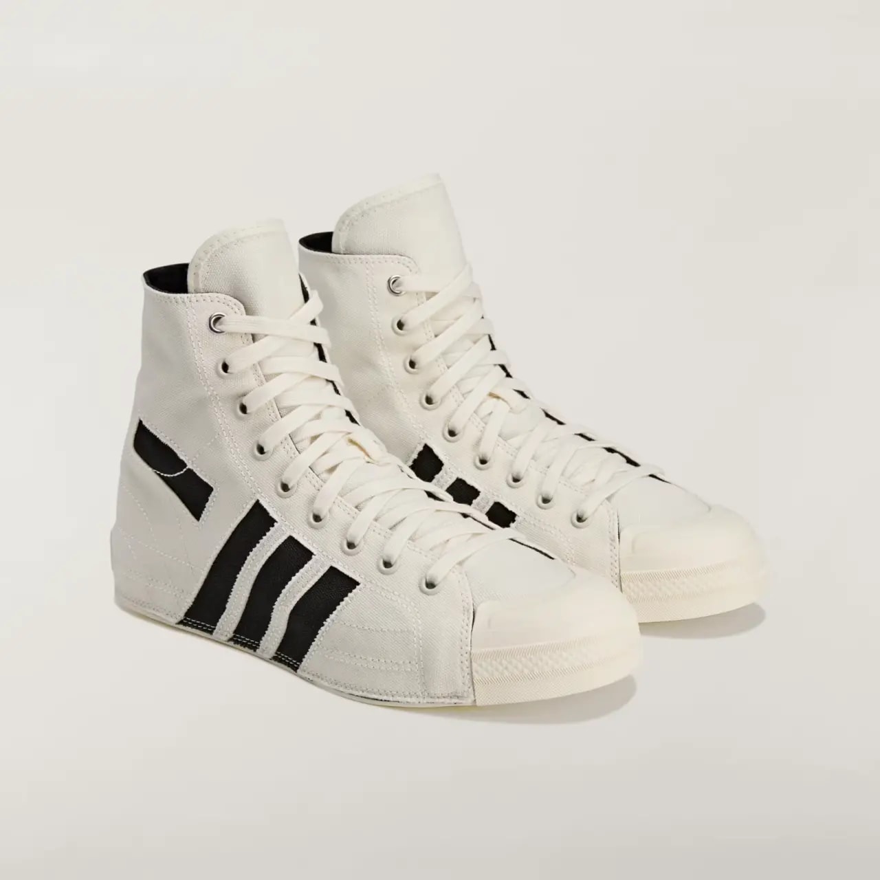 Giày Adidas Y-3 Nizza 'Off White Black' KI0855 — ảnh 4