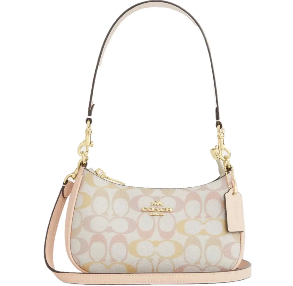 Túi Coach Teri Mini Crossbody Bag 'Chalk' CDW52-IMM8C