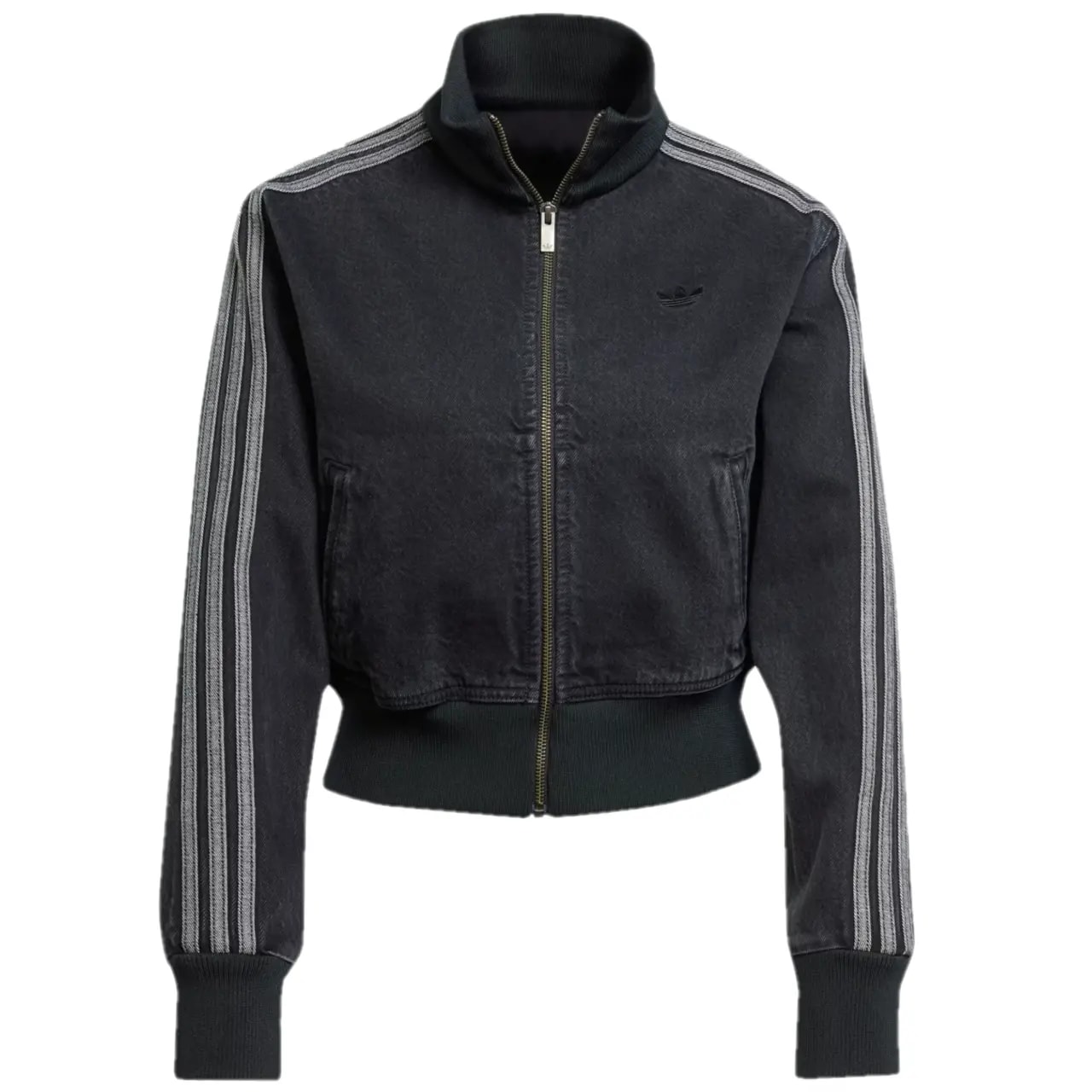 Áo Adidas Track Top Denim Adicolor 'True Black' JD3110 — kich-thuoc: L