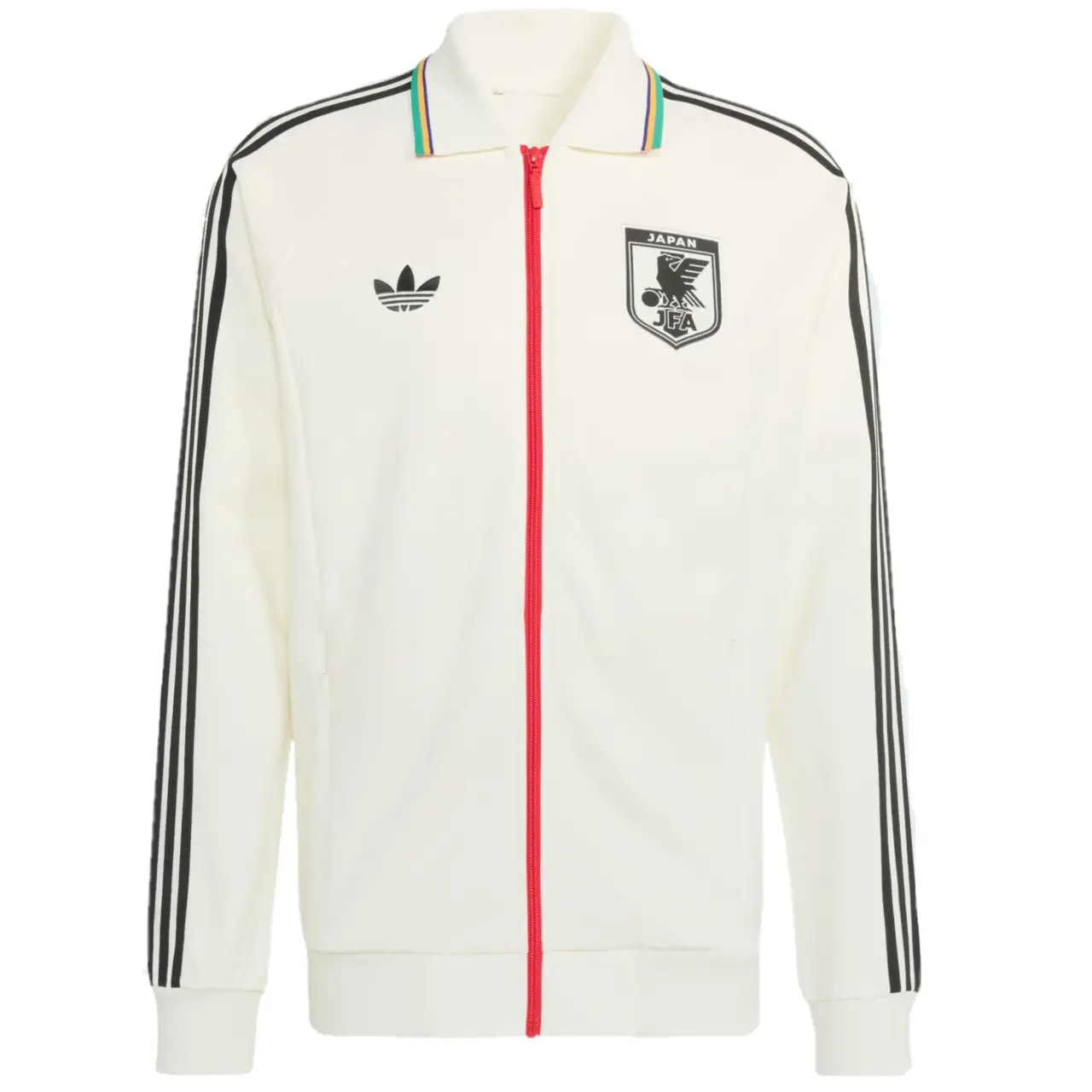 Áo Adidas Japan National Football Team 2026 Away Anthem Jacket 'White' KA1514 — kich-thuoc: L