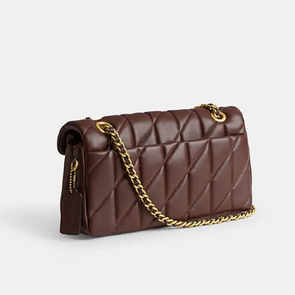 Túi Coach Bolsa Tabby 26 With Quilting Crossbody Bag 'Dark Brown' CP150B4MPL — ảnh 5