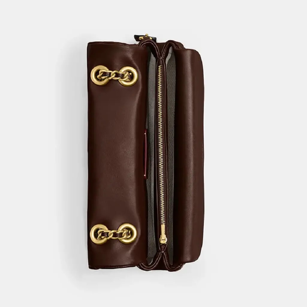 Túi Coach Bolsa Tabby 26 With Quilting Crossbody Bag 'Dark Brown' CP150B4MPL — ảnh 3