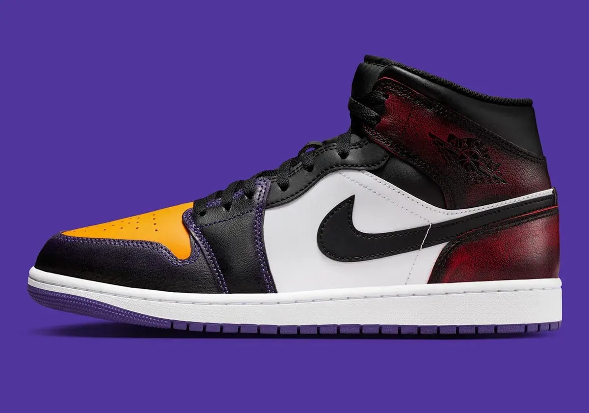 Giày Nike Air Jordan 1 Mid SE 'LA to Chicago' IQ9383-611 — ảnh 2