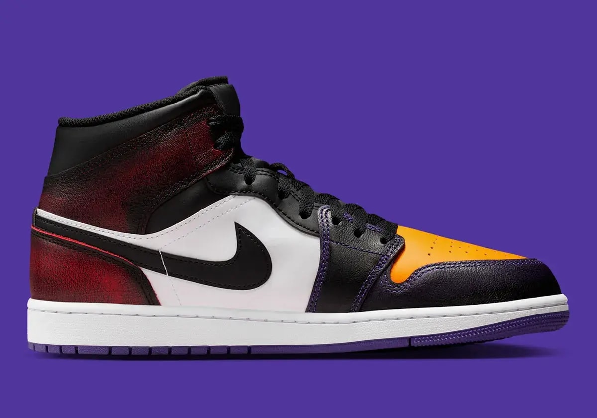 Giày Nike Air Jordan 1 Mid SE 'LA to Chicago' IQ9383-611 — ảnh 3