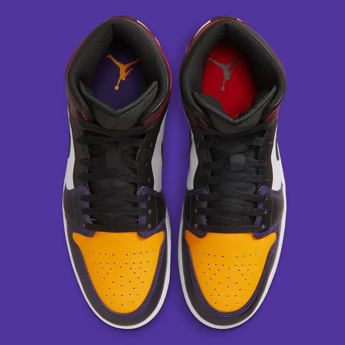 Giày Nike Air Jordan 1 Mid SE 'LA to Chicago' IQ9383-611 — ảnh 4