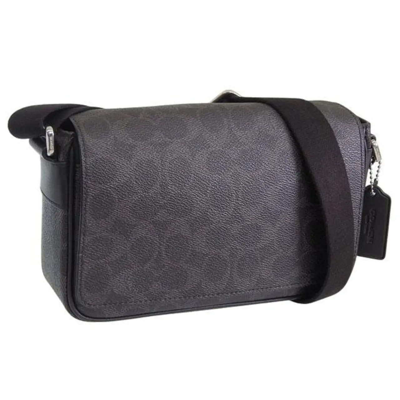 Túi Coach Jack Small Flap Signature Canvas 'Black' CDZ95-SVYZK — ảnh 3