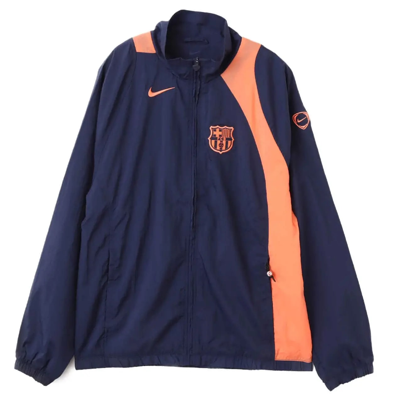 Áo Nike FC Barcelona Total 90 Track Jacket 'Midnight Navy' HQ9735-410 — kich-thuoc: L