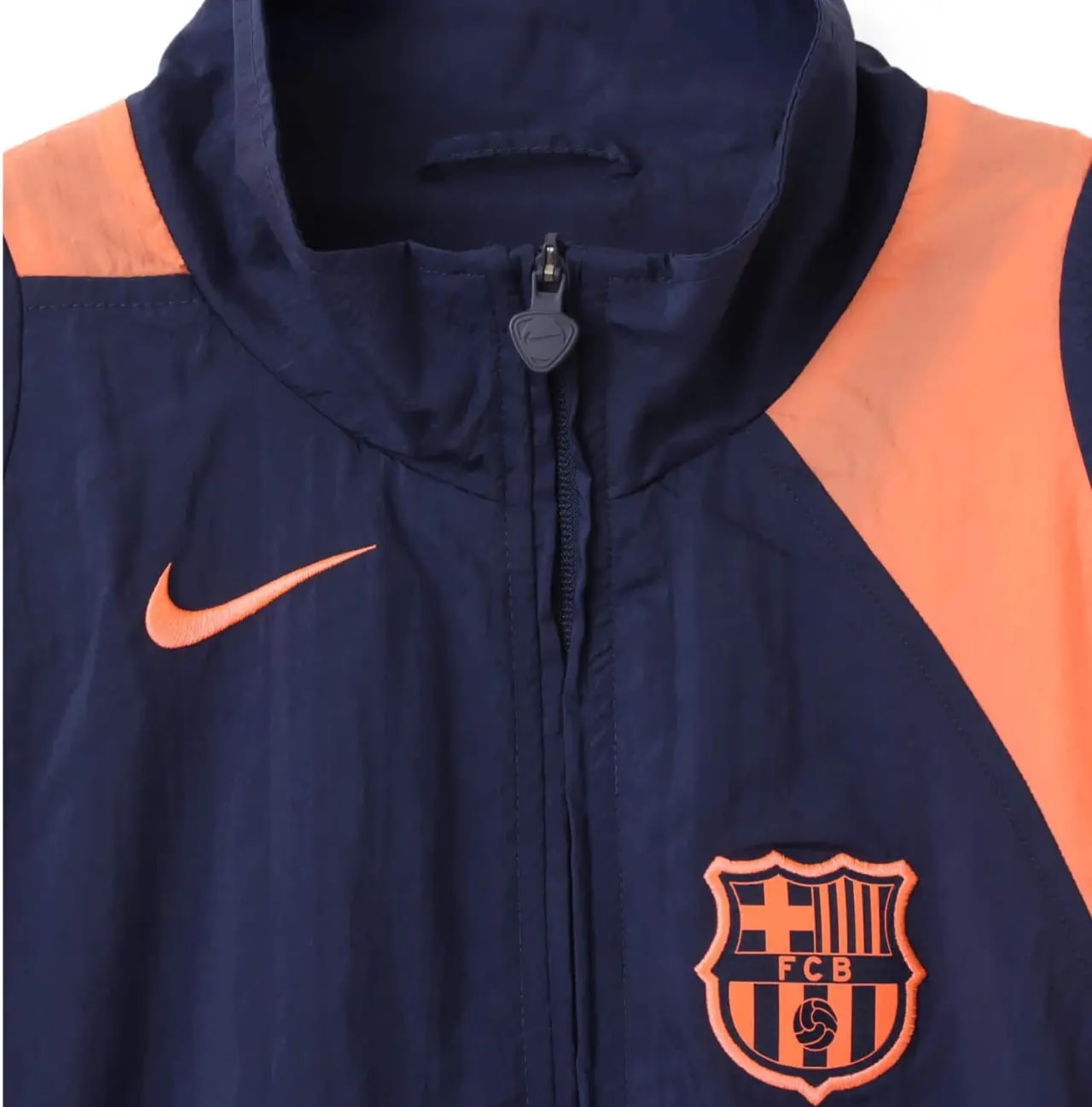 Áo Nike FC Barcelona Total 90 Track Jacket 'Midnight Navy' HQ9735-410 — ảnh 4
