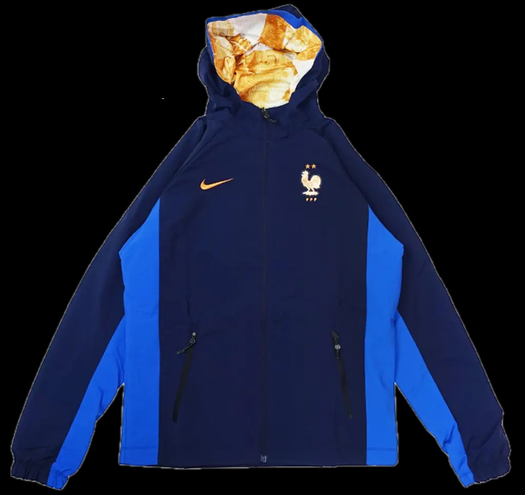 Áo Nike France AWF 'Blackened Blue' IB6333-498 — kich-thuoc: L Áo Nike France AWF 'Blackened Blue' IB6333-498 — kich-thuoc: L