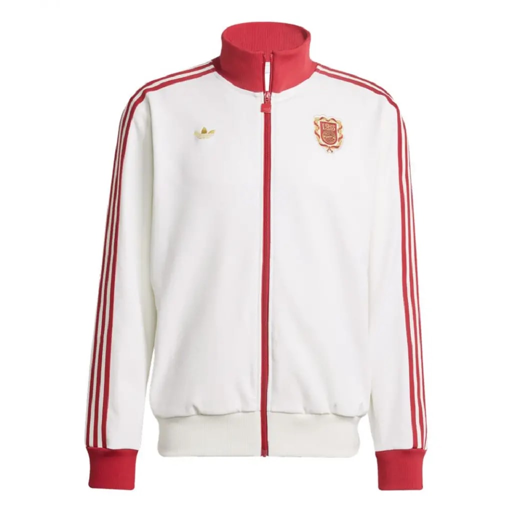 Áo Adidas FC Bayern Anniversary Track Top 'Off White' JF0593 — kich-thuoc: L