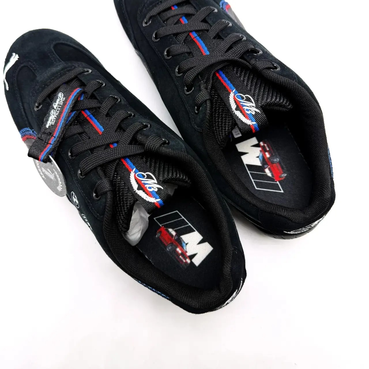 Giày Puma BMW M Speedcat 40Yr M3 'Black' 309309-01 — ảnh 5
