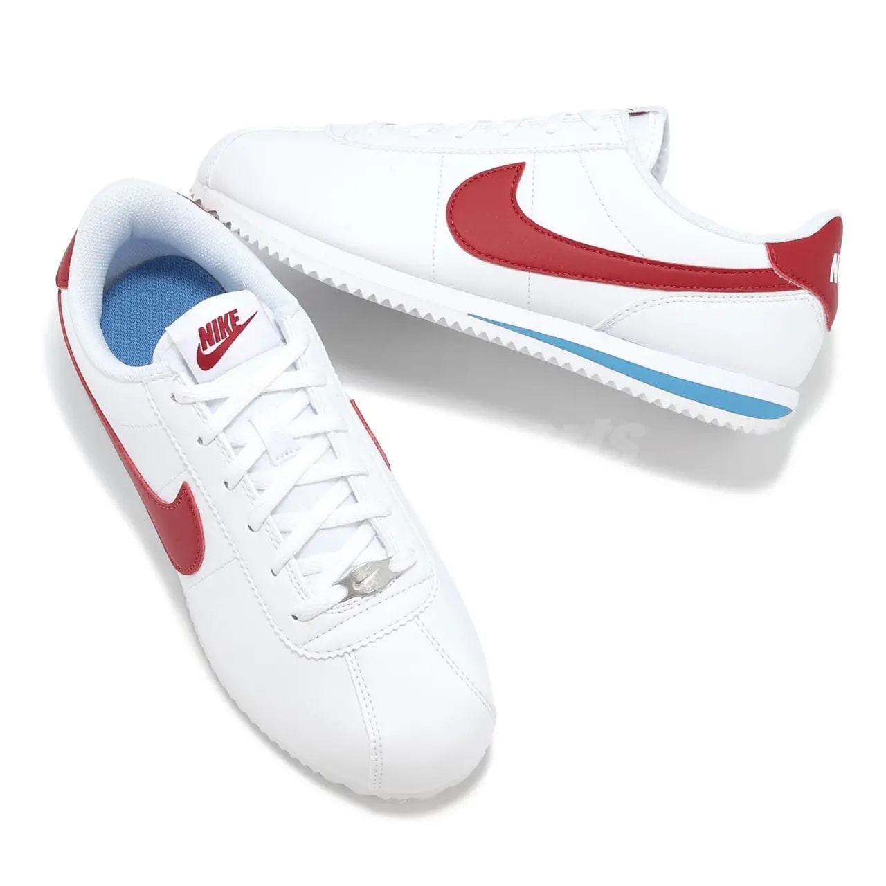Giày Nike Cortez 'White Varsity Red Blue' DM0950-115 — ảnh 4
