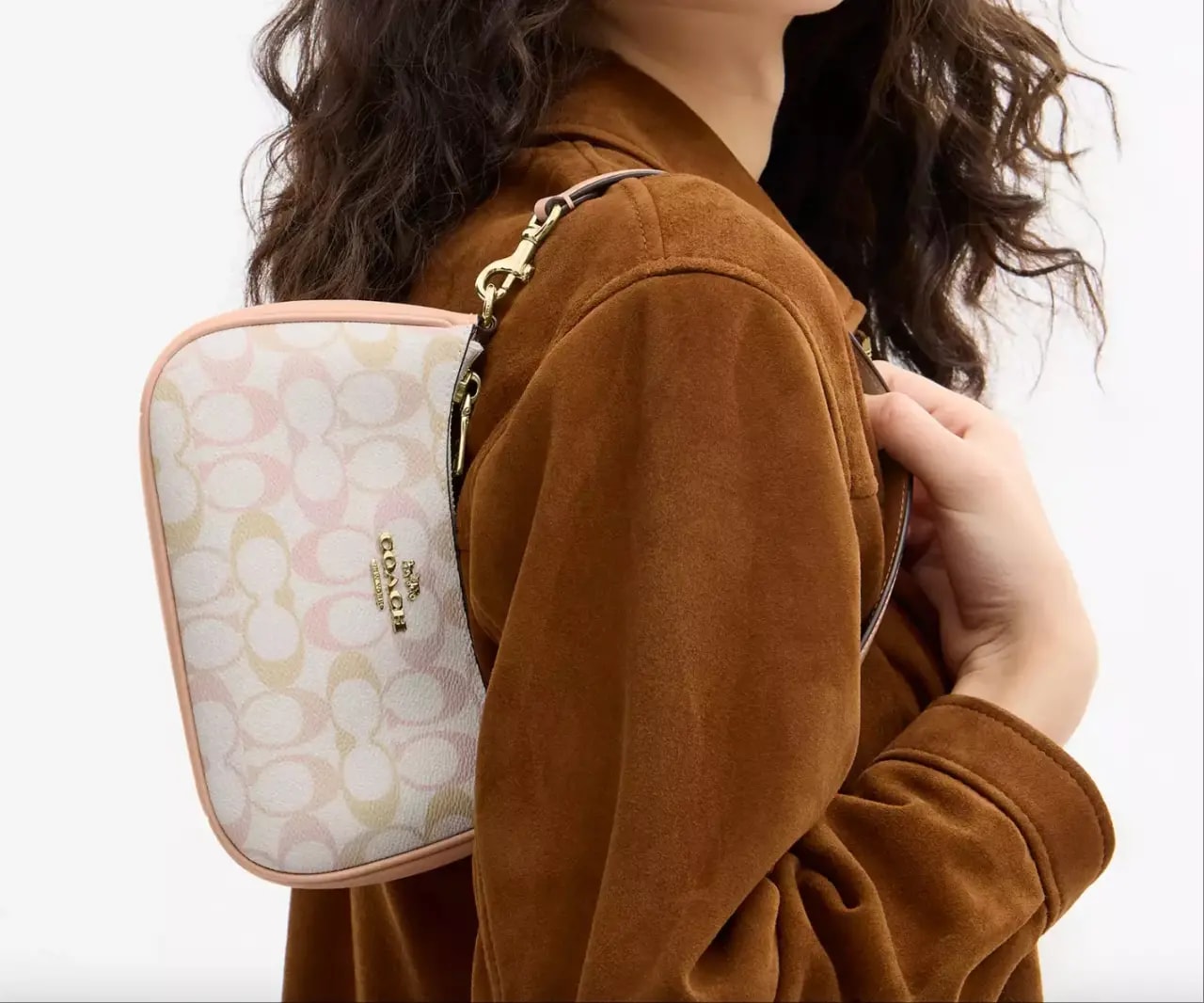 Túi Coach Teri Mini Crossbody Bag 'Chalk' CDW52-IMM8C — ảnh 5