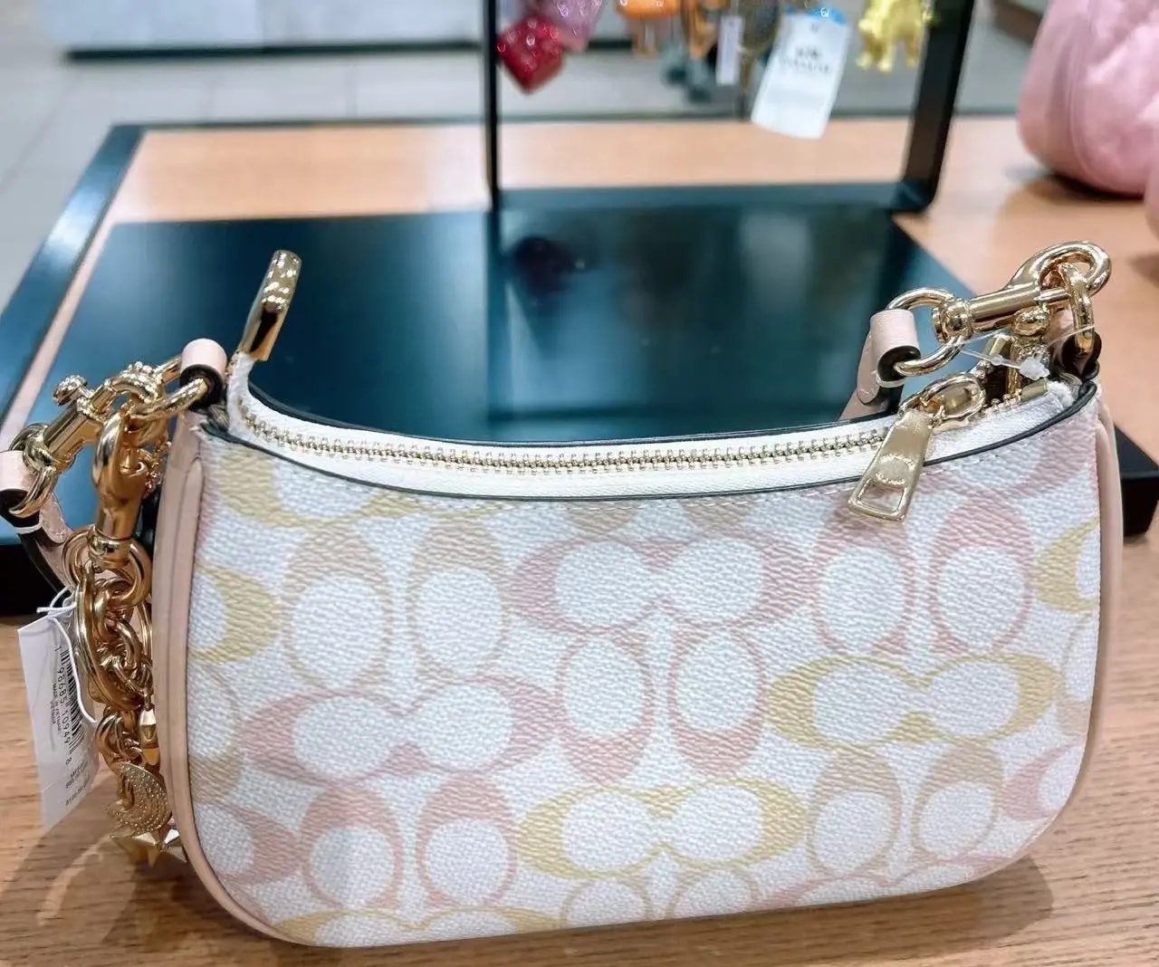 Túi Coach Teri Mini Crossbody Bag 'Chalk' CDW52-IMM8C — ảnh 2