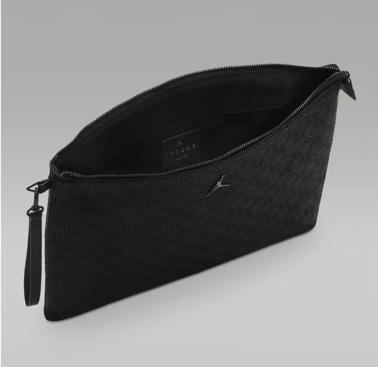 Túi Nike Jordan Monogram Pouch Bag 'Black' LM0989-023 — ảnh 3