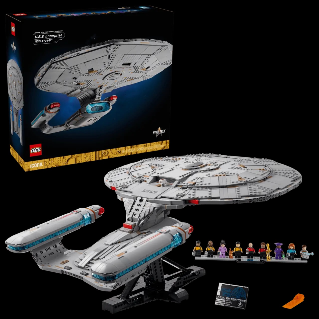 Mô Hình Lego Star Trek: U.S.S. Enterprise NCC-1701-D™ 10356 — ảnh 3