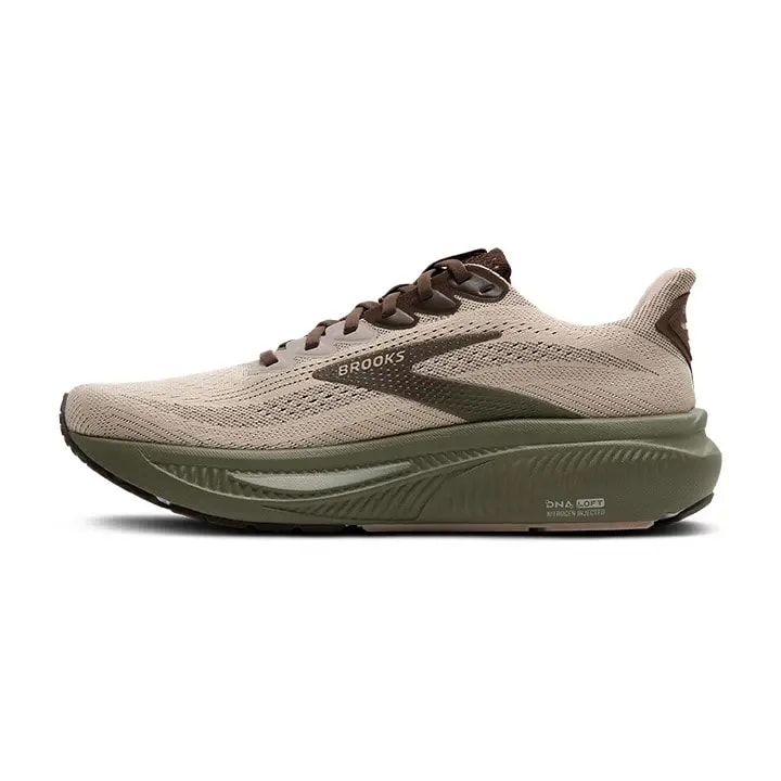 Giày Brooks Ghost 17 'Grey Brown Olive' 110442-1D-297 — ảnh 4