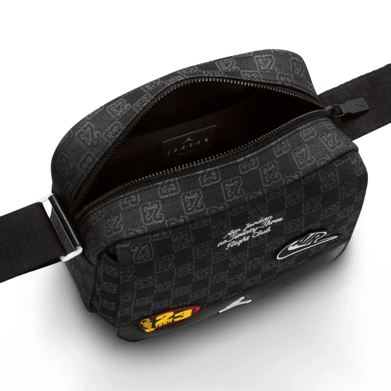 Túi Nike Jordan Monogram Messenger ‘Black’ IQ3203-010 — ảnh 3