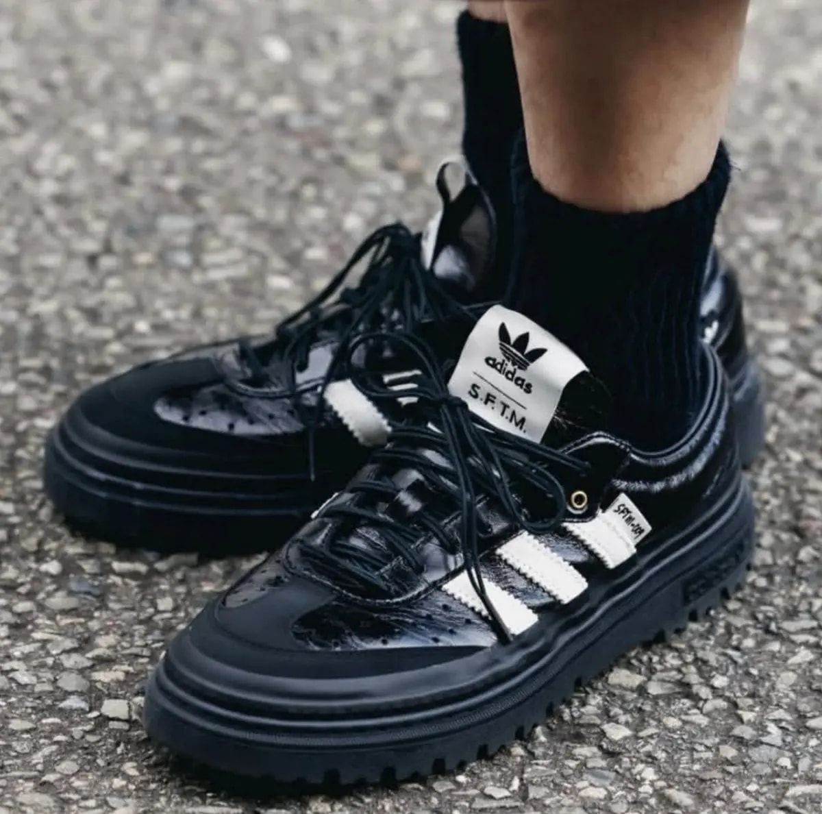 Giày Adidas Samba LX Freizeit 'Core Black' KI4761 — ảnh 4