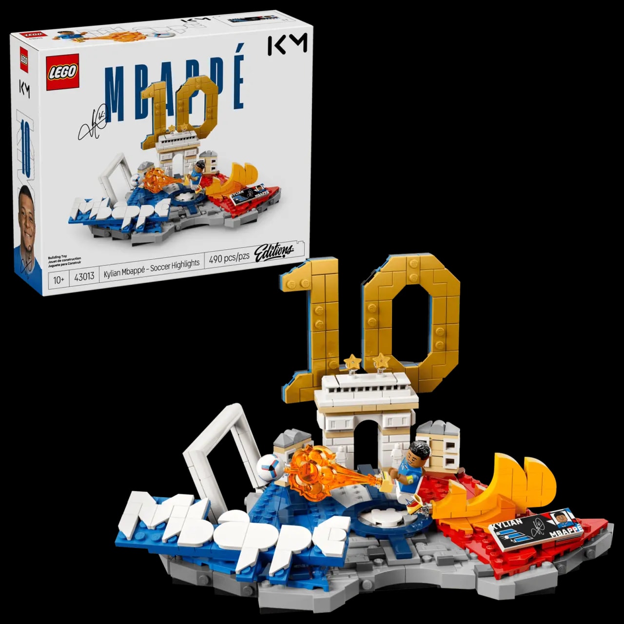 Mô Hình Lego Kylian Mbappé – Soccer Highlights 43013 — ảnh 4