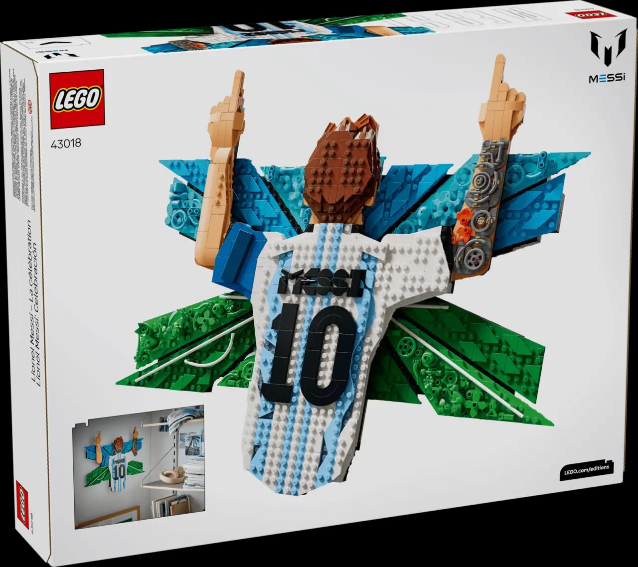 Mô Hình Lego Lionel Messi – Celebration 43018 — ảnh 4