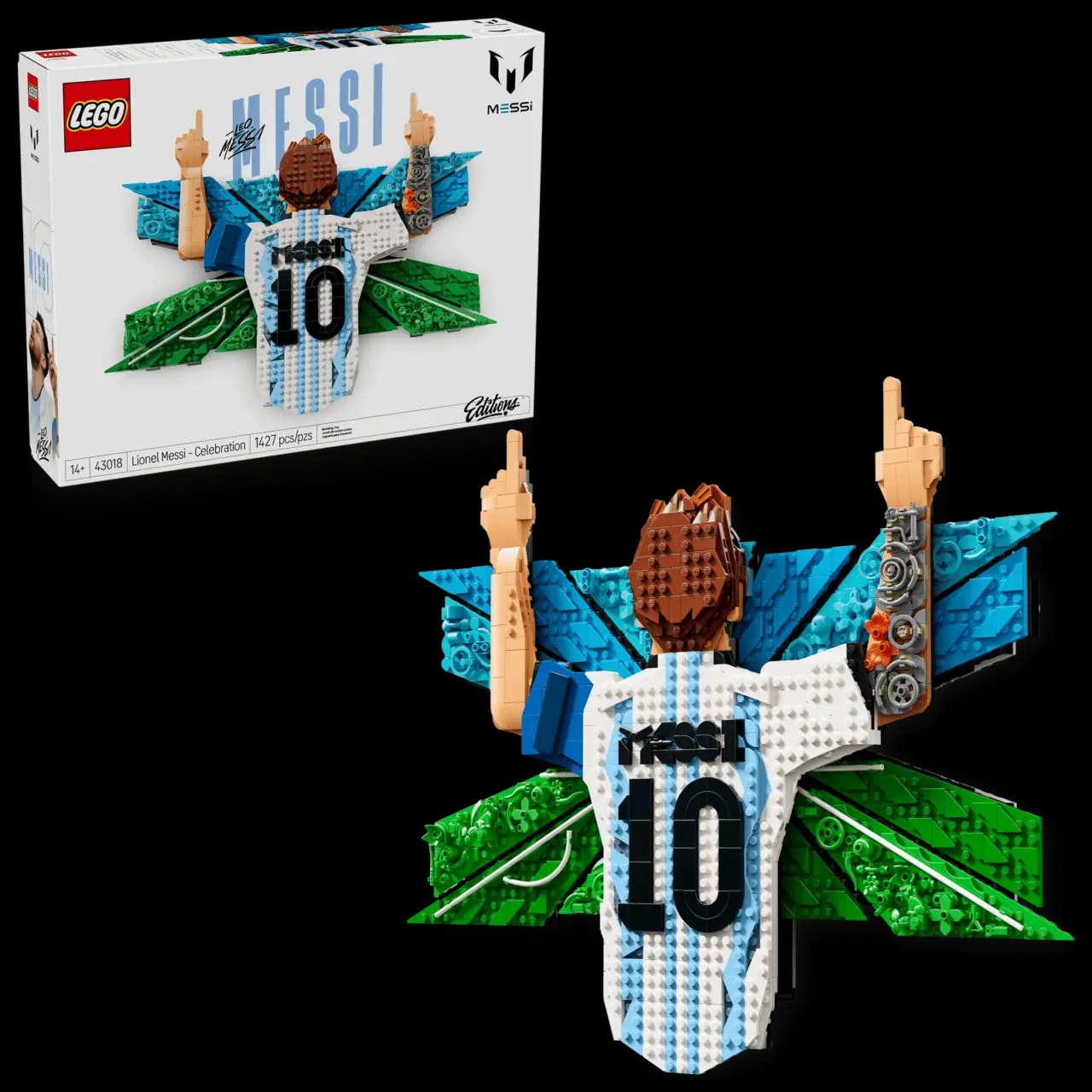 Mô Hình Lego Lionel Messi – Celebration 43018 — ảnh 5