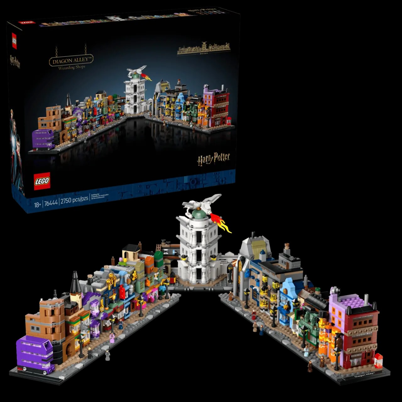 Mô Hình Lego Harry Potter Diagon Alley Wizarding 76444 — ảnh 5