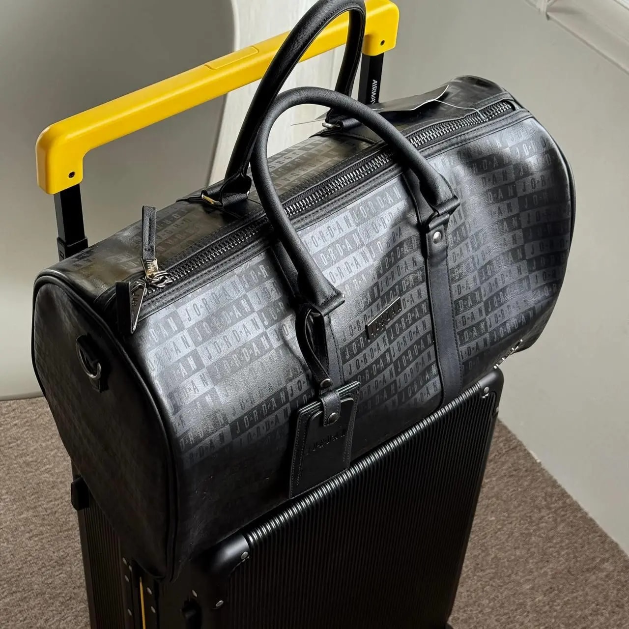Túi Nike Jordan Jumpman Duffel Bag 'Black' HA6466-013 — ảnh 2