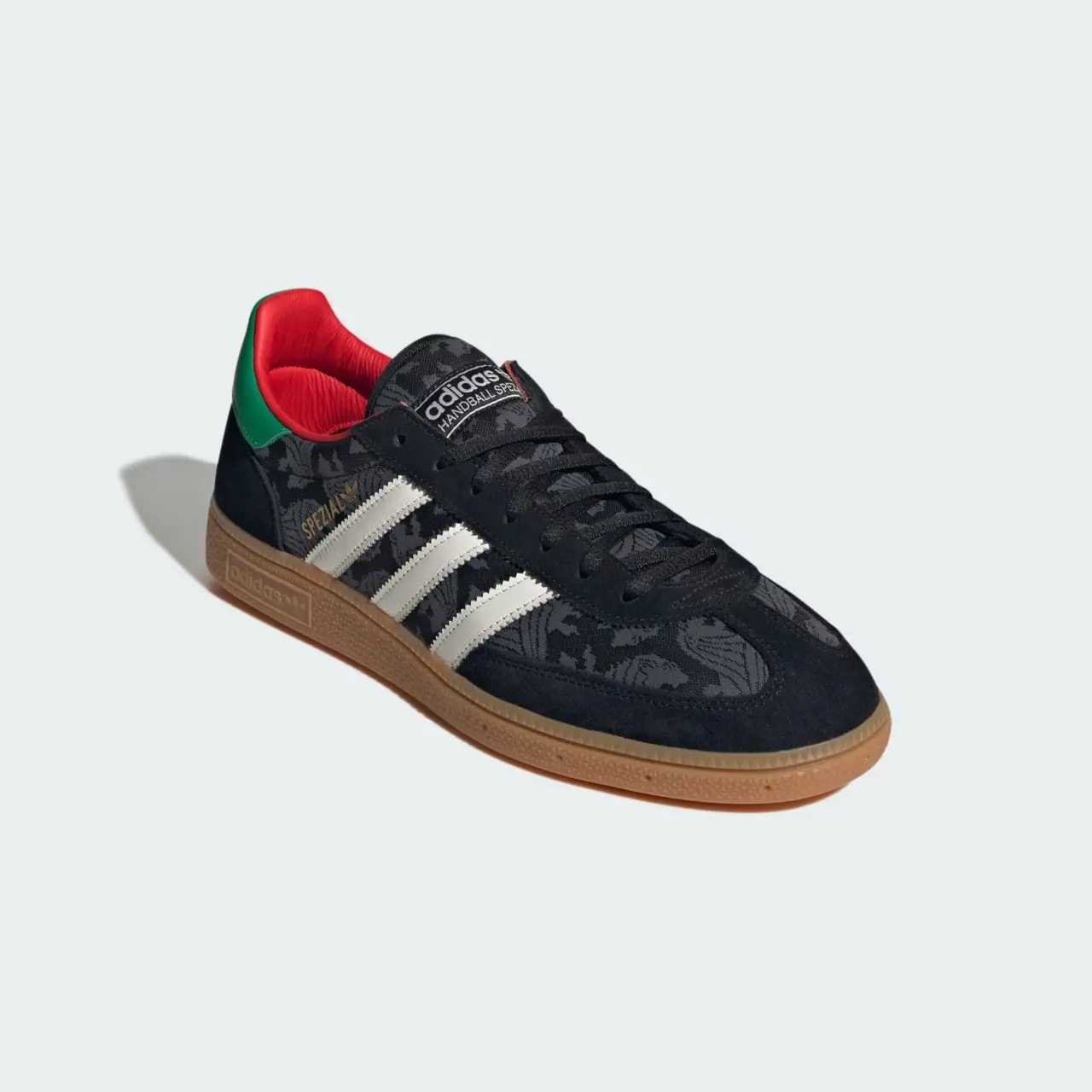 Giày Adidas Handball Spezial 'Black Core White Green' HQ7261 — ảnh 3
