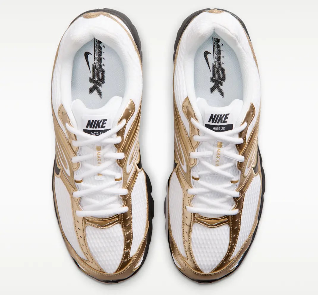 Giày Nike Air Max Moto 2K 'White Metallic Gold' IV2870-100 — ảnh 3