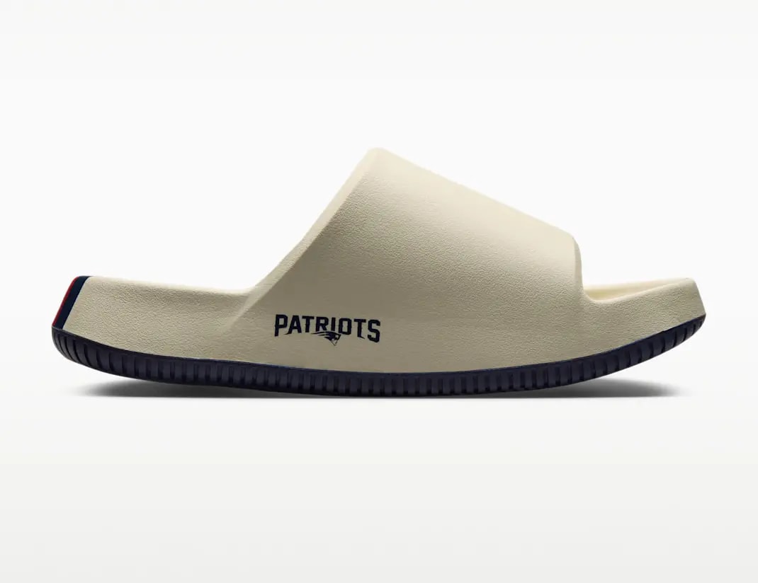 Giày Nike Calm 2.0 Slide 'New England Patriots' IM7339-100 — ảnh 3