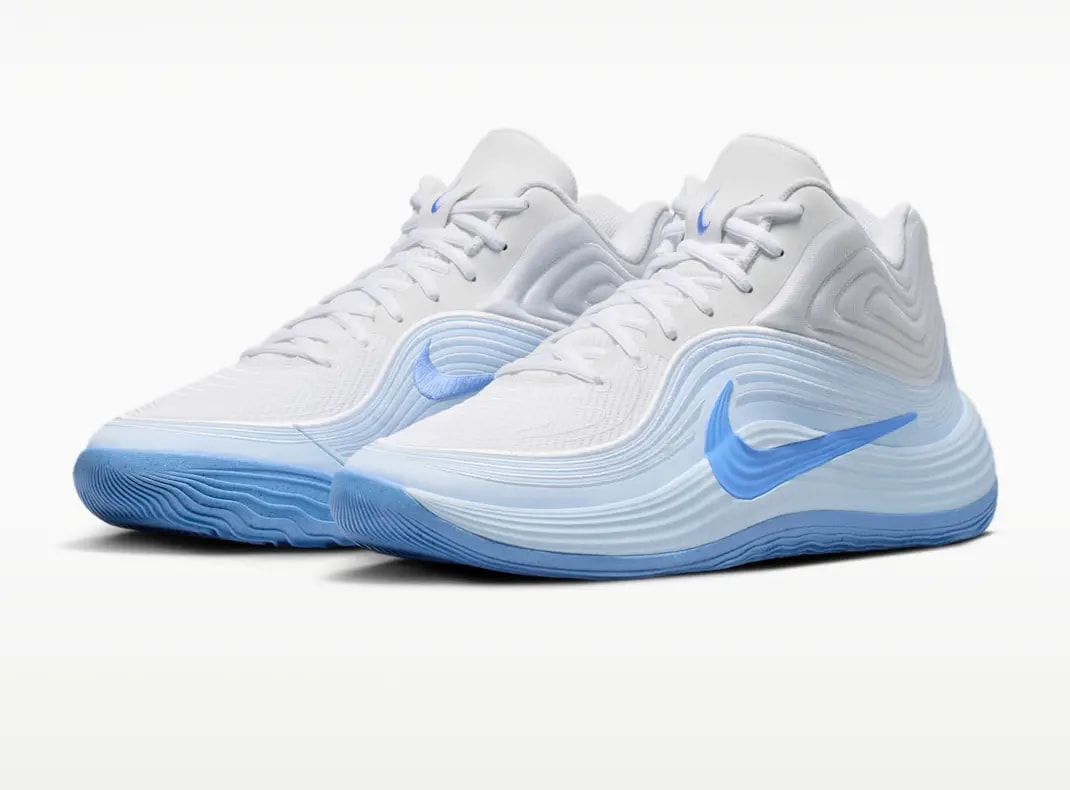Giày Nike Precision 8 Mid 'White Hydrogen Blue' IH1105-110 — ảnh 3