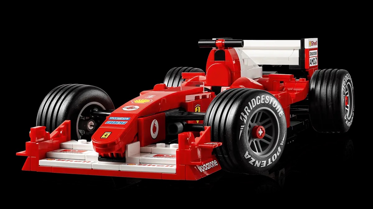 Mô Hình Lego Ferrari F2004 & Michael Schumacher 11375 — ảnh 3