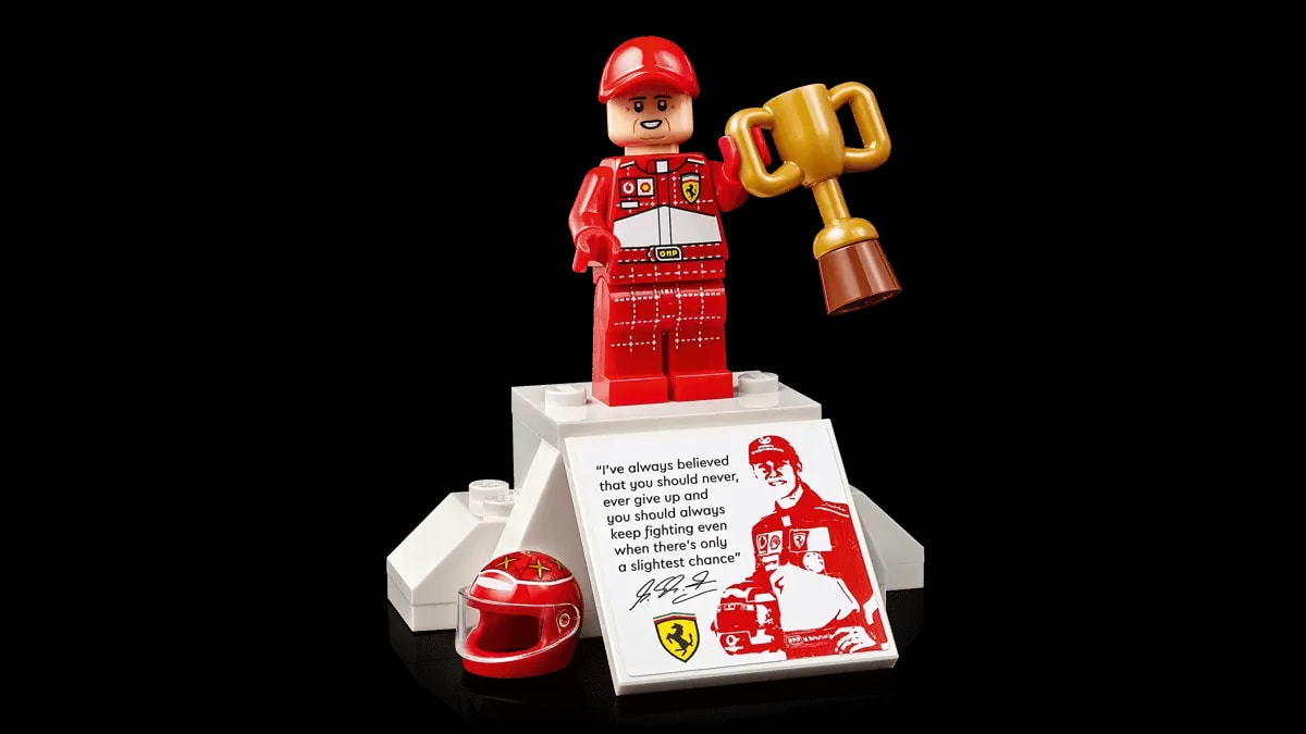 Mô Hình Lego Ferrari F2004 & Michael Schumacher 11375 — ảnh 4